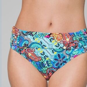 Women's Bleu Rod Beattie Swim Bottom Size 14 Blue Orange